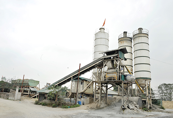 Trạm trộn bê tông tươi Việt - Nga
